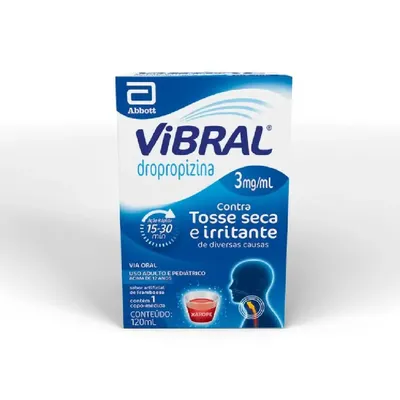 Vibral 3Mg/10Ml Xarope Com 120Ml - Uso Adulto preço